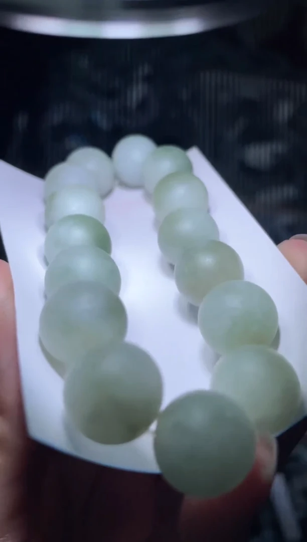 未镶嵌定制翡翠天然缅甸翡翠手串6