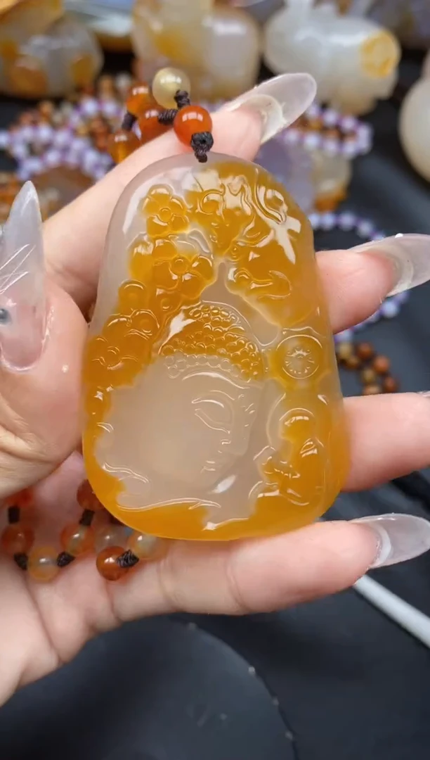 【闪购商品】玛瑙/玉髓颈饰未镶嵌ll