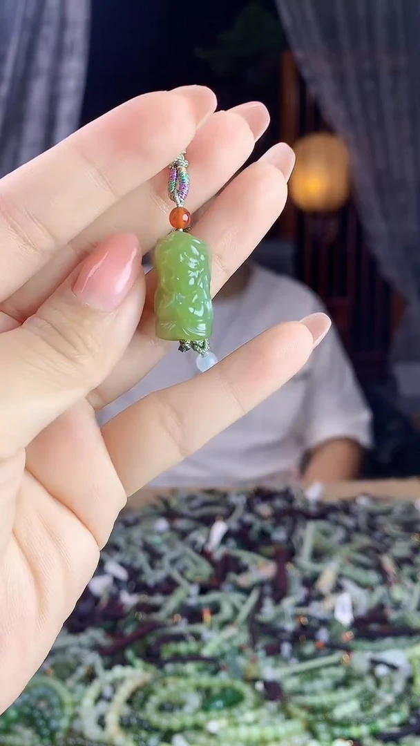 和田玉未镶嵌挂件多样性发货拍一发一