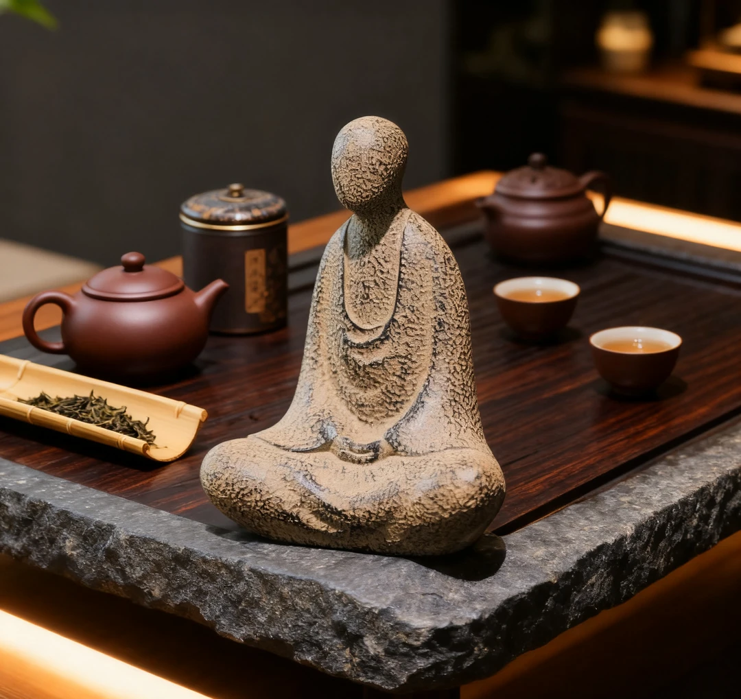 【五行】纯手工古法工艺 无像玄幻摆件 茶桌办公室摆件