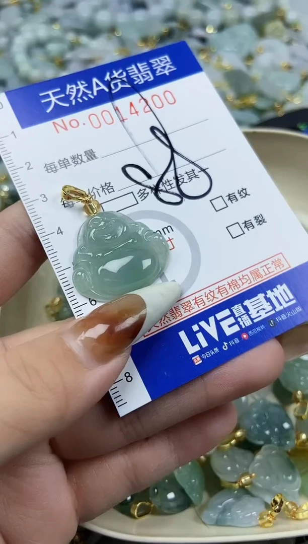 【闪购商品】翡翠颈饰未镶嵌天然A货翡翠