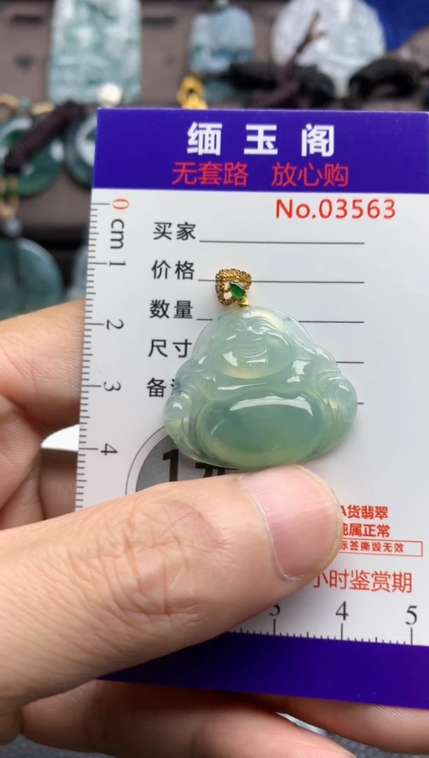 颈饰未镶嵌翡翠超*范佛公