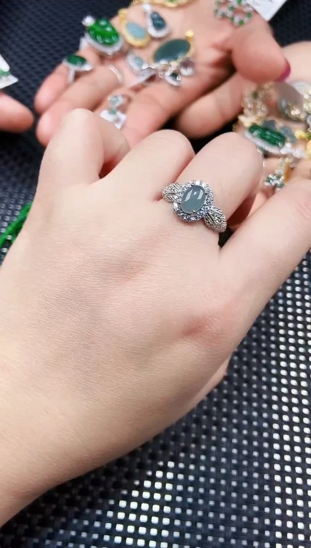 【闪购商品】翡翠戒指未镶嵌11111111