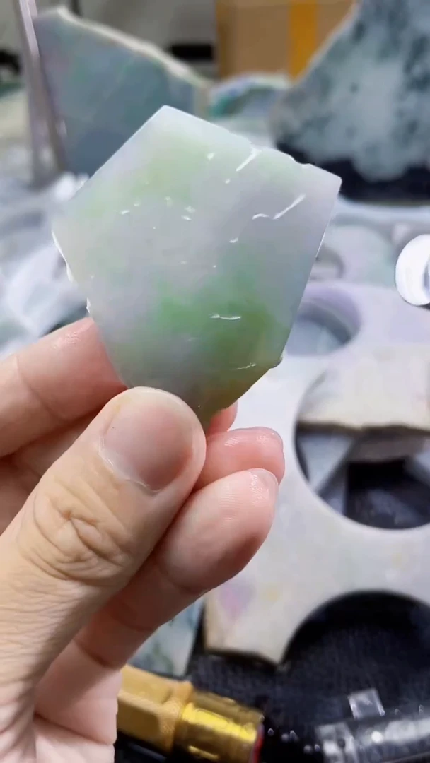 裸石翡翠 翡翠A货板料
