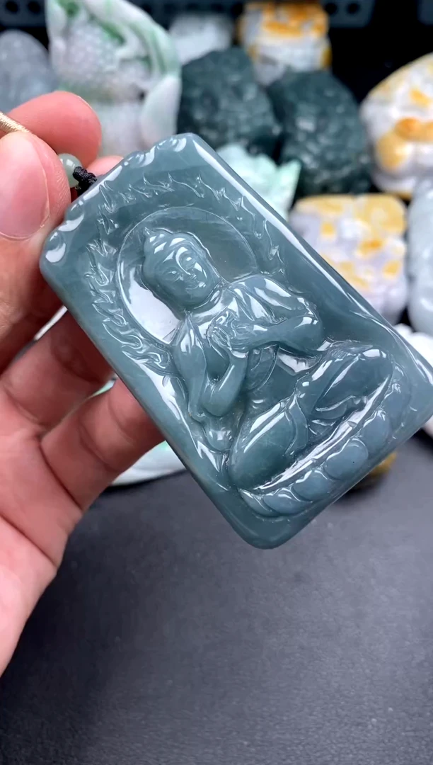 吊坠(不含链)未镶嵌翡翠1
