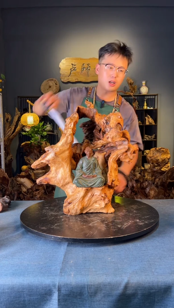 木卢师傅根艺作品（不包含人物摆件）