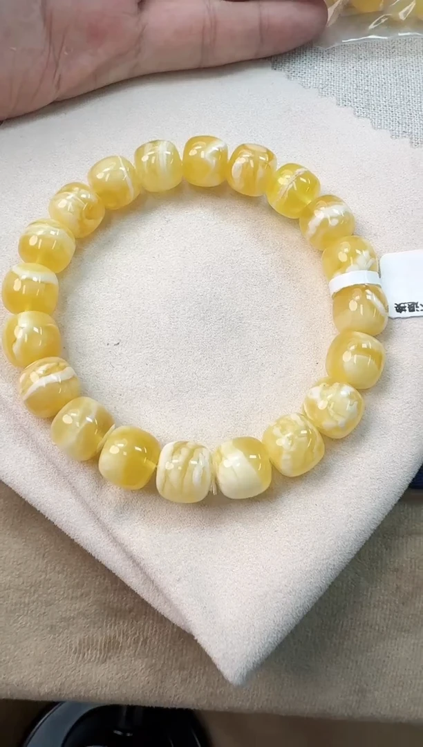 手串蜜蜡未镶嵌吴****呀蜜蜡手串