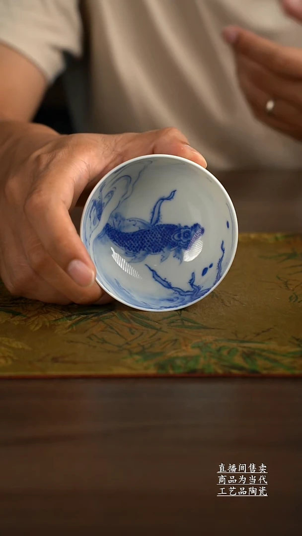 瓷片景德镇手工陶瓷茶具