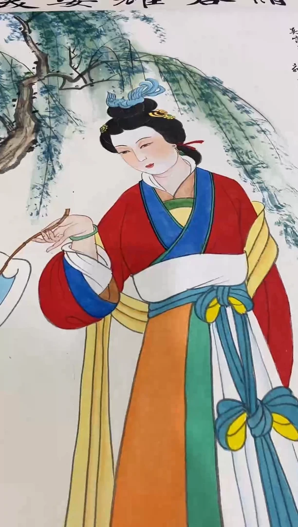 陶瓷纯手工手绘字画