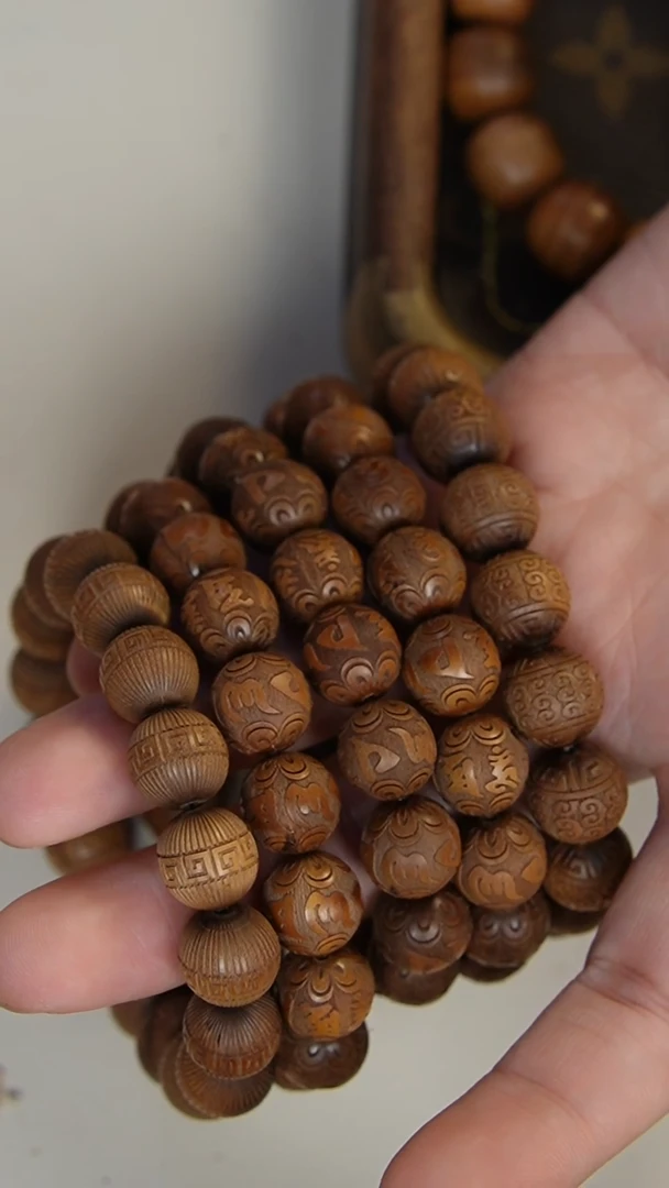 【闪购商品】檀香木手串/手链2010老物件老山檀1.2圆珠单圈