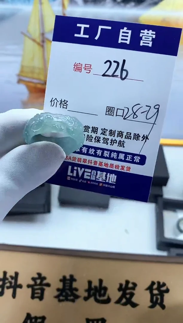 未镶嵌戒圈翡翠226