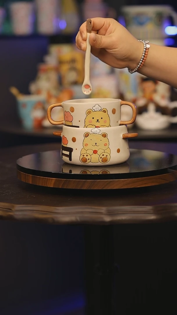 【闪购商品】摆件景德镇釉下彩绘设计师款式陶瓷