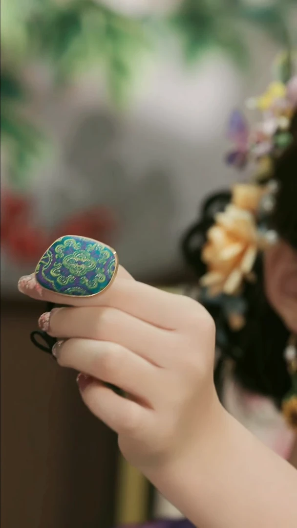 刺绣湘传礼名家宋锦发绳