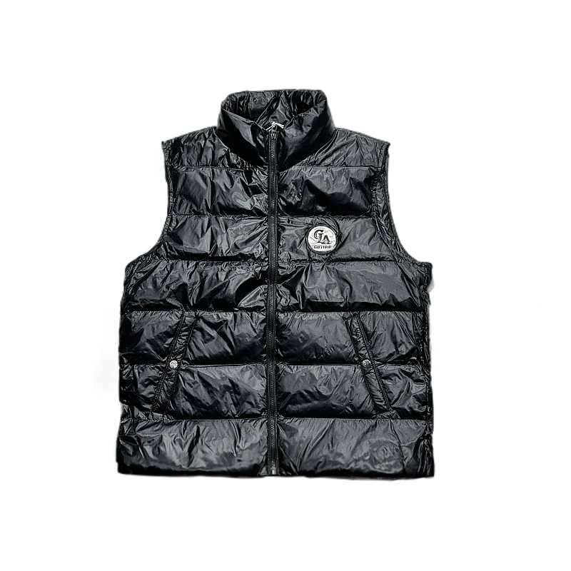 冬季新款男士保暖休闲棉服马甲22666