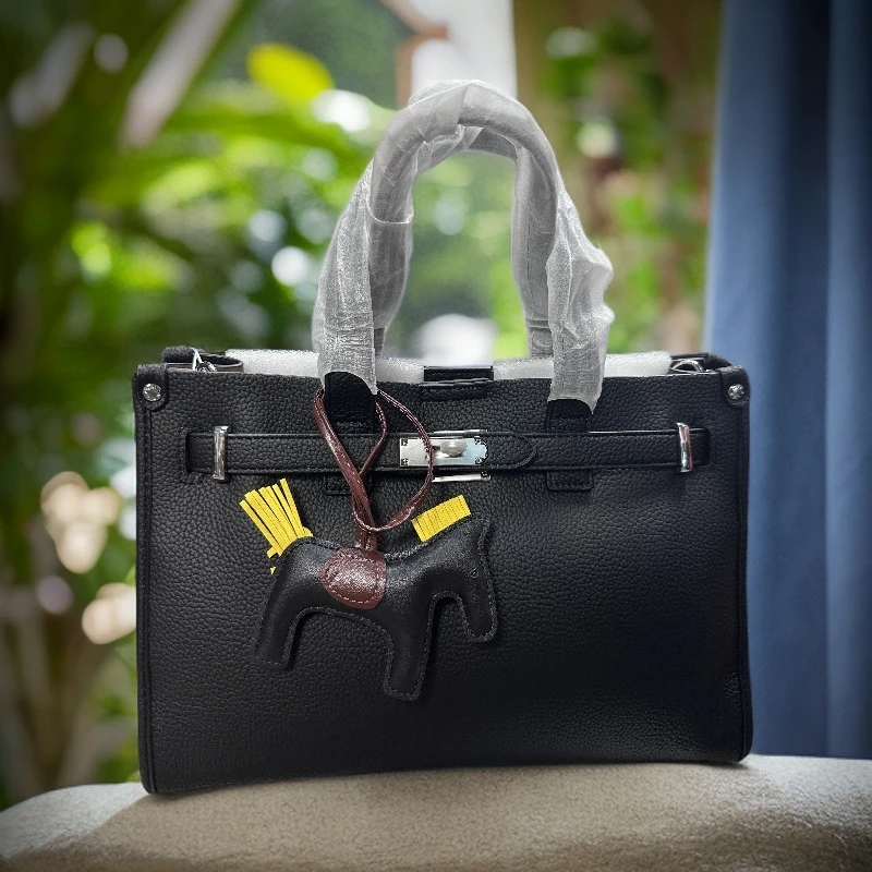 黑色单肩法式斜挎包纹女士气质肩包2986