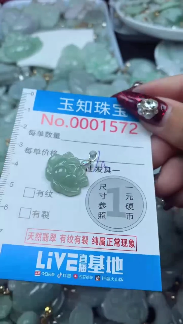 颈饰未镶嵌翡翠1572