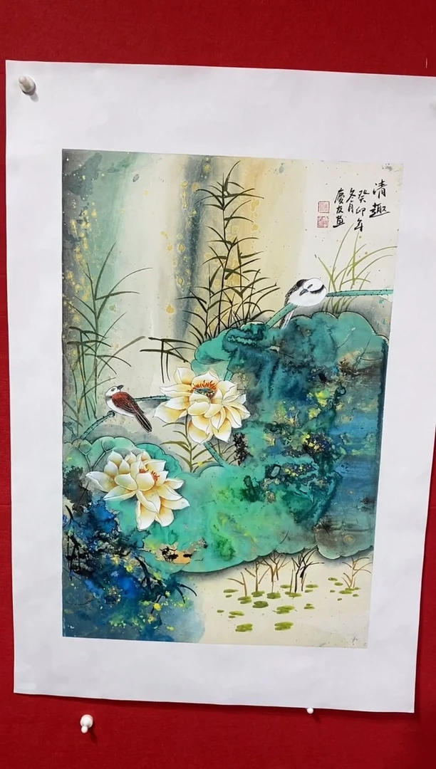 【闪购商品】国画LQY洋李庆友老师