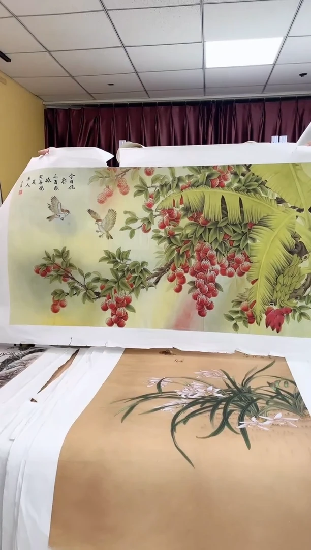 国画九霄甄选国画作品zhb050