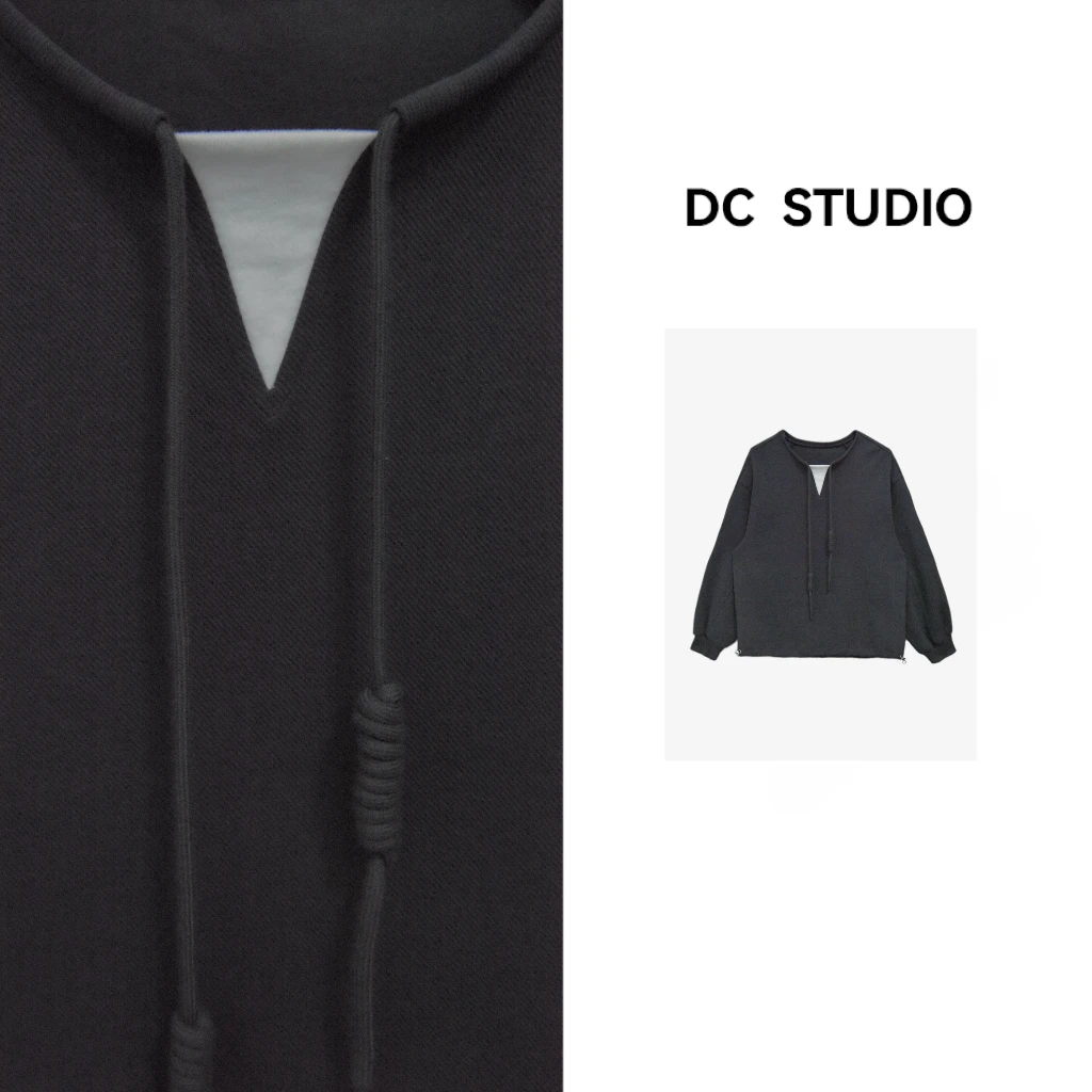 DC STUDIO【格兰】2024秋冬新款休闲时尚宽松百搭连帽保暖卫衣