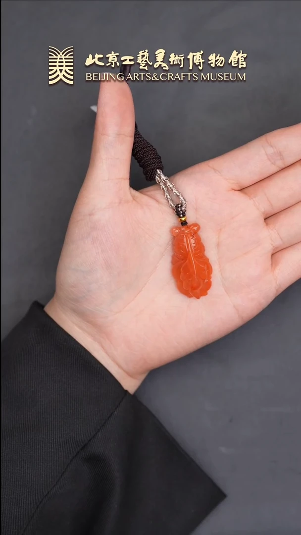 南红玛瑙挂件未镶嵌B0629GMD196金玉满堂