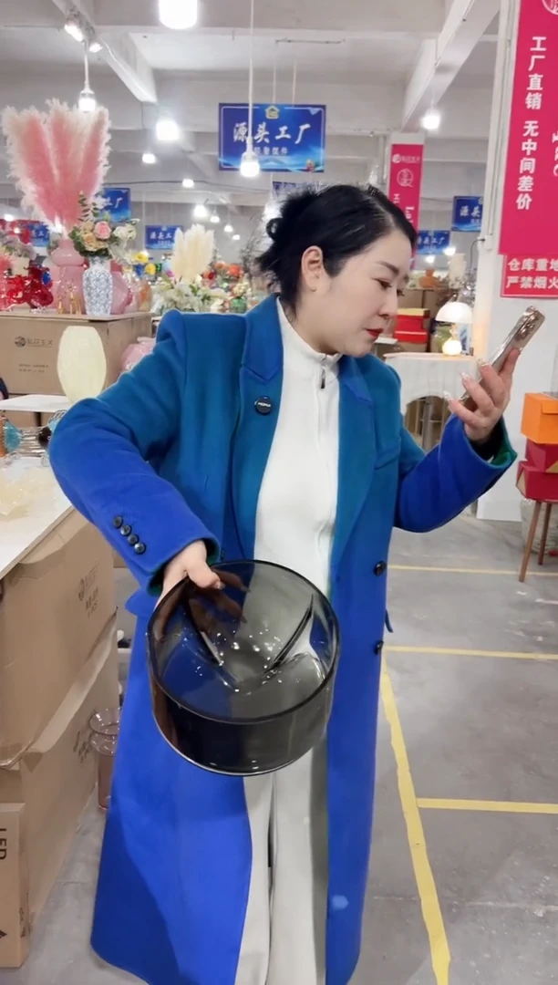 【闪购商品】玻璃花伴你花瓶微瑕-Z5OZL