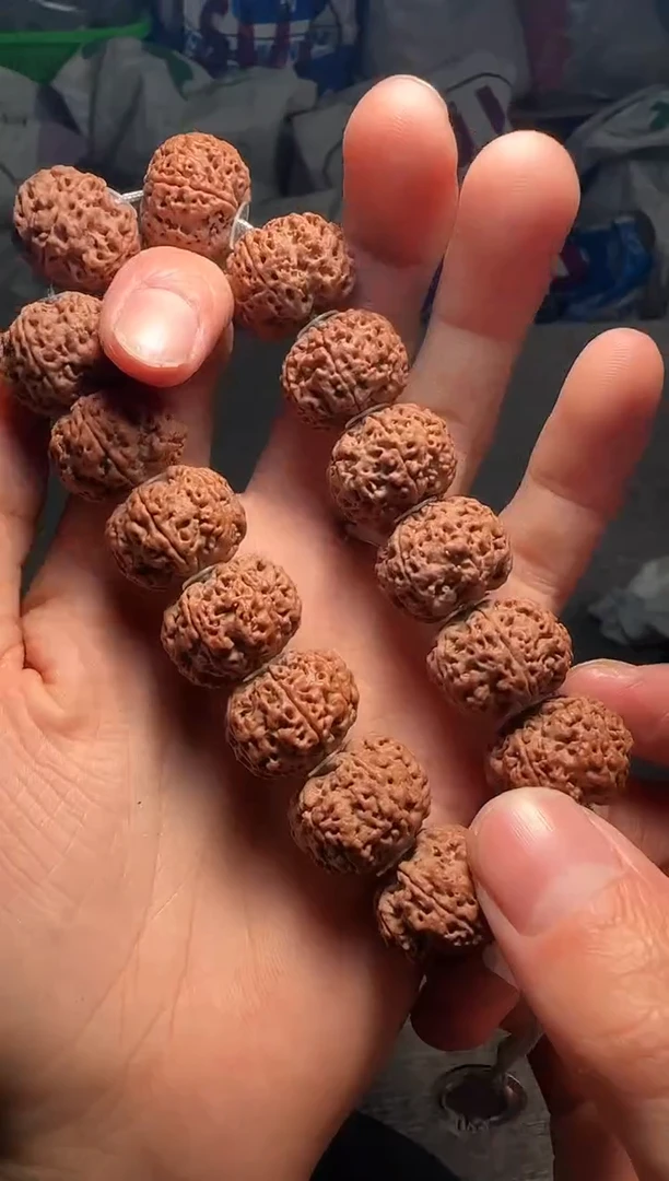手串金刚菩提毕业级细纹满天星六瓣-20mm