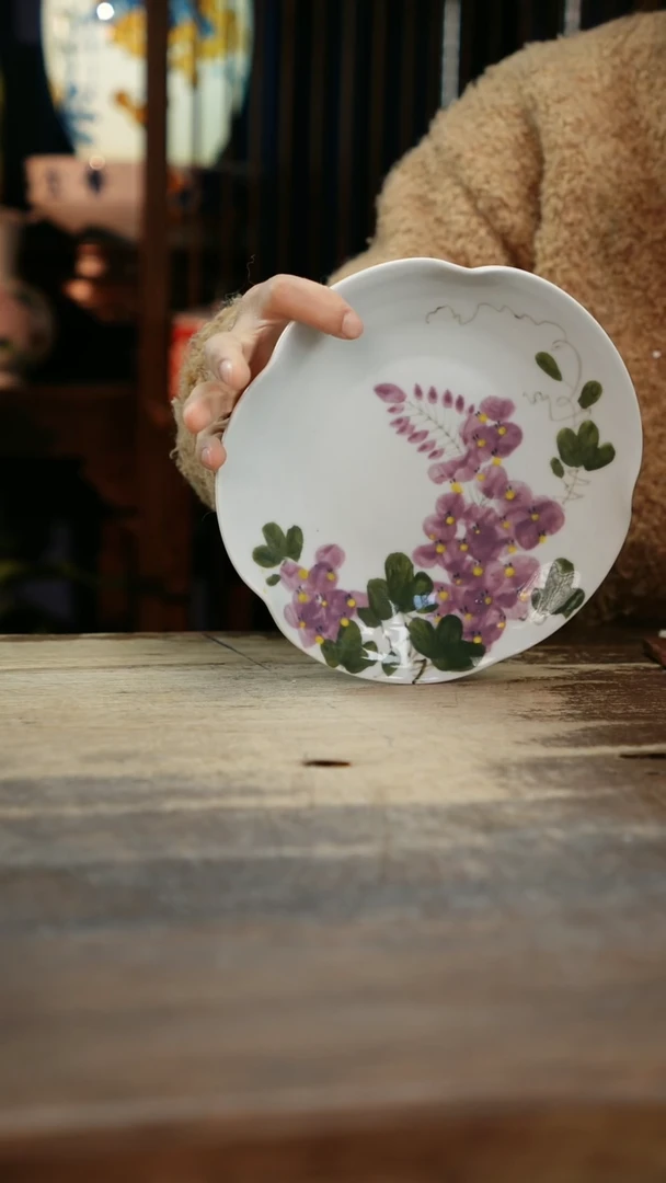 【闪购商品】瓷片景德镇纯手工釉下彩精品餐具