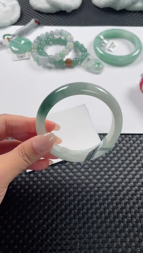 未镶嵌手镯翡翠基地发货H 0873 58+