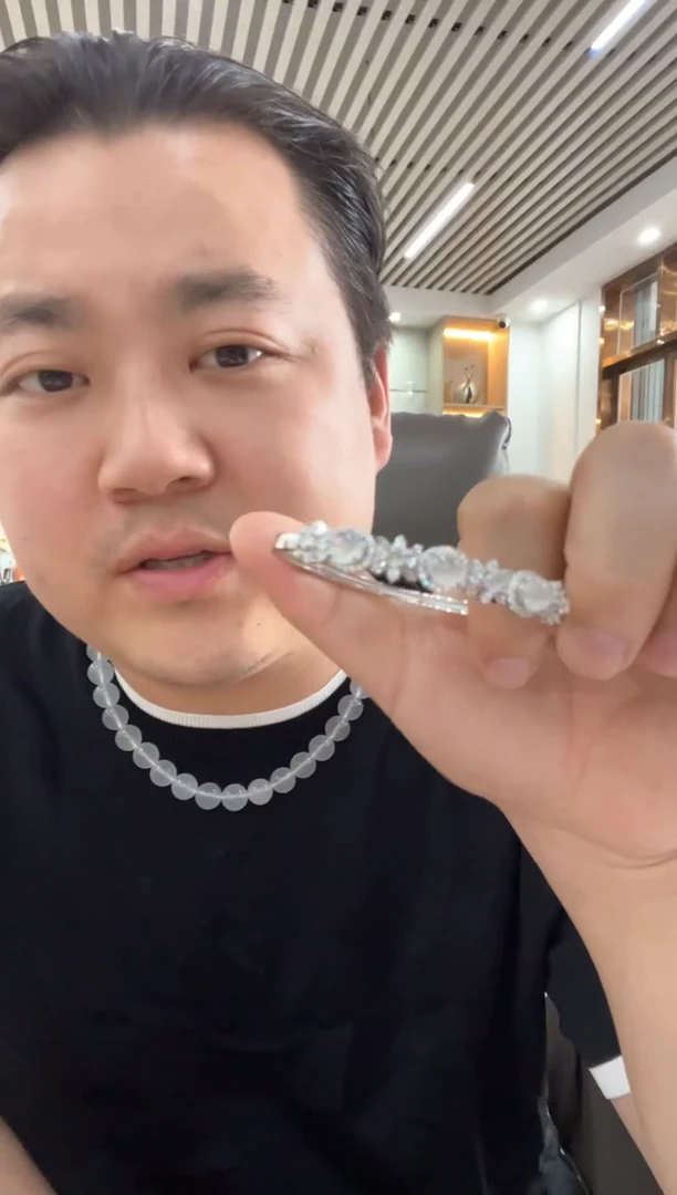 翡翠手镯银S925镶嵌银手镯