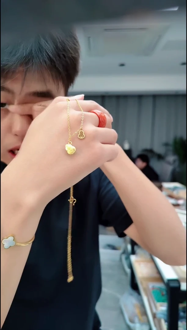 无合金1170小葫芦项链
