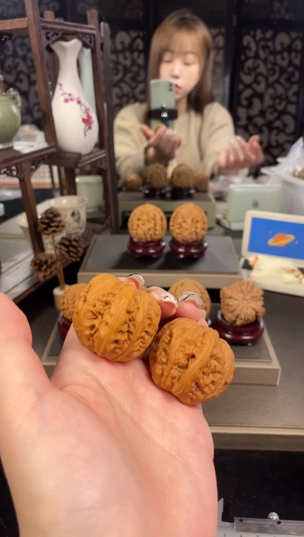 【闪购商品】文玩核桃把件平谷元宝40尺-12
