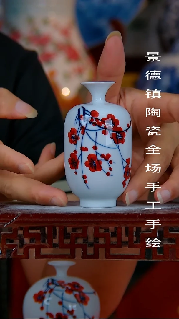 摆件景德镇陶瓷 全场手工手绘