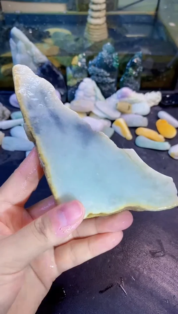 未镶嵌挂件翡翠天然翡翠014
