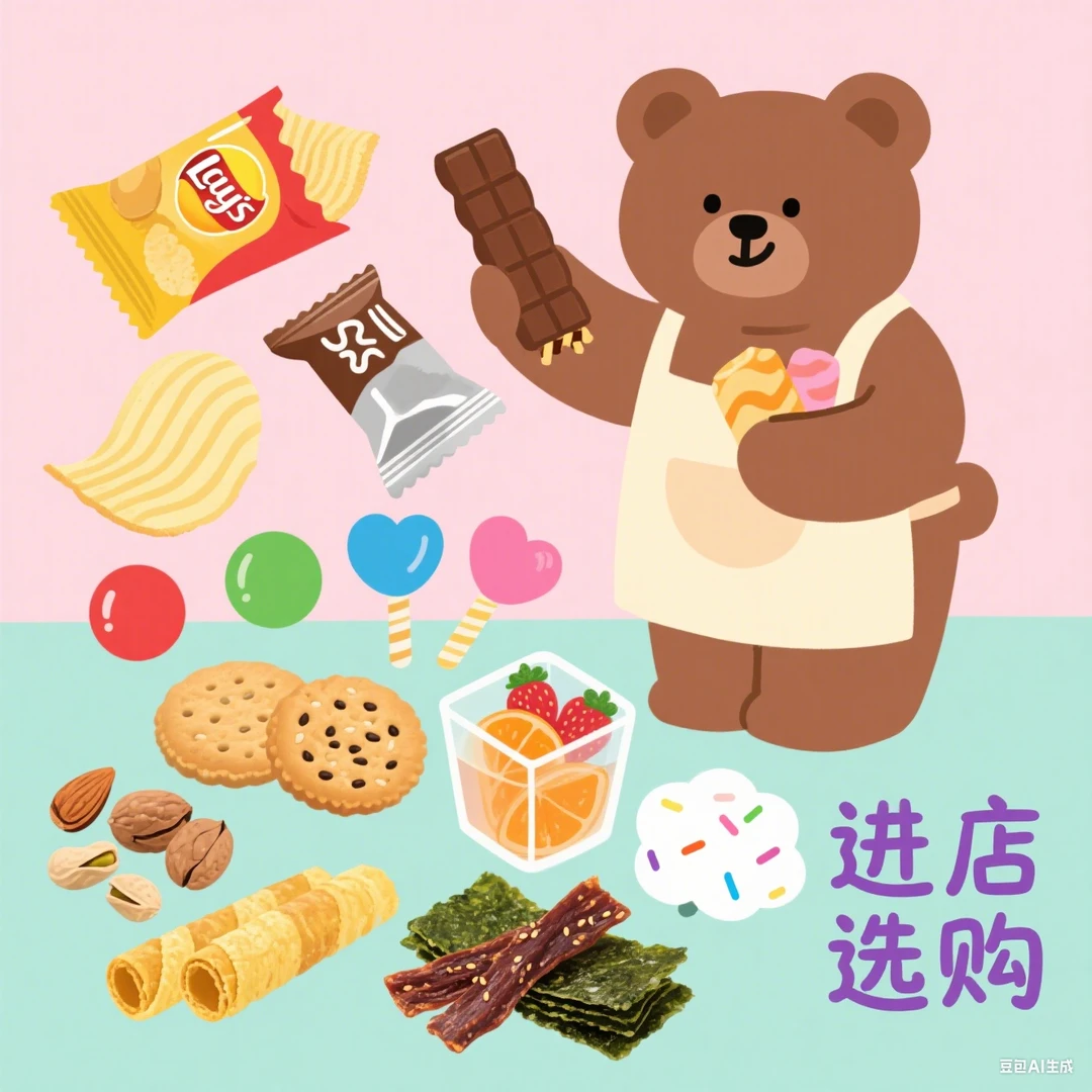 吃货碰碰屋碰个零食