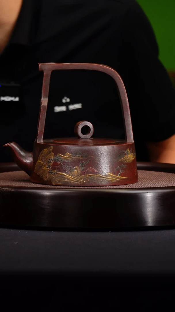 茶壶紫砂提梁