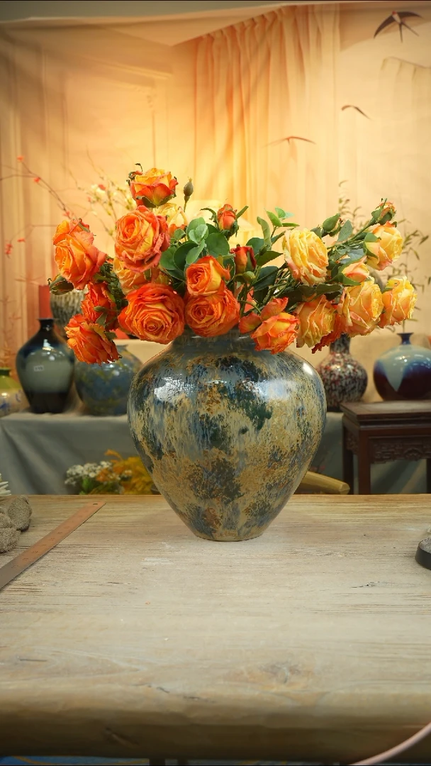 高度28口径16陶瓷花瓶