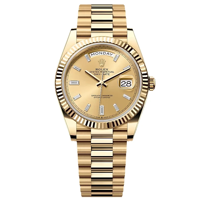 95新 Rolex/劳力士 m228238-0005/黄冰糖/23全套/40mm/机械/男表