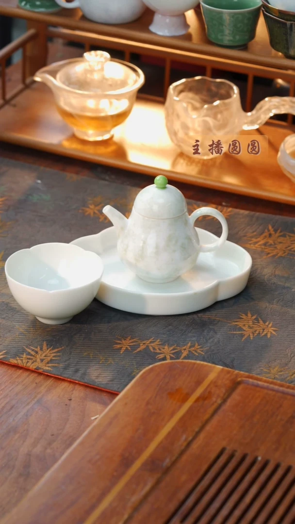 【闪购商品】清若壶+清若海棠壶承