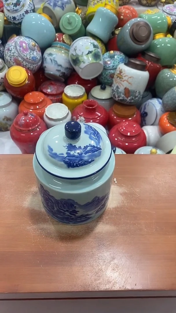 摆件茶叶罐密封罐储存罐