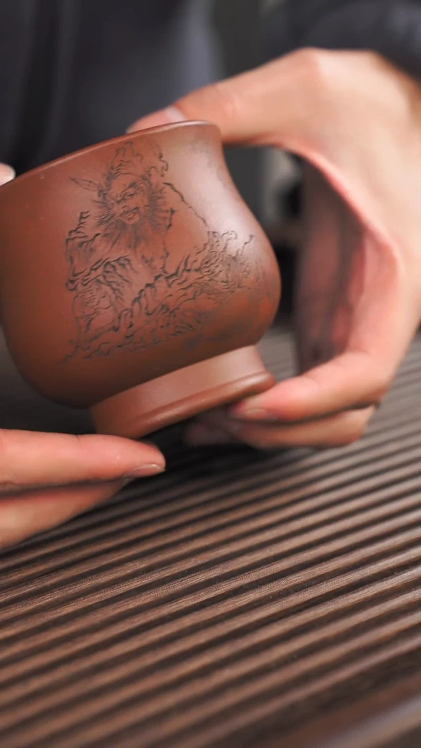 【闪购商品】紫砂茶杯34号紫砂杯