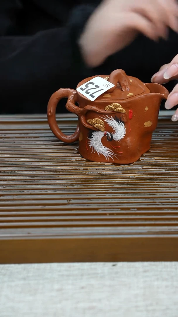 纯手工粗陶茶具每一只不一样