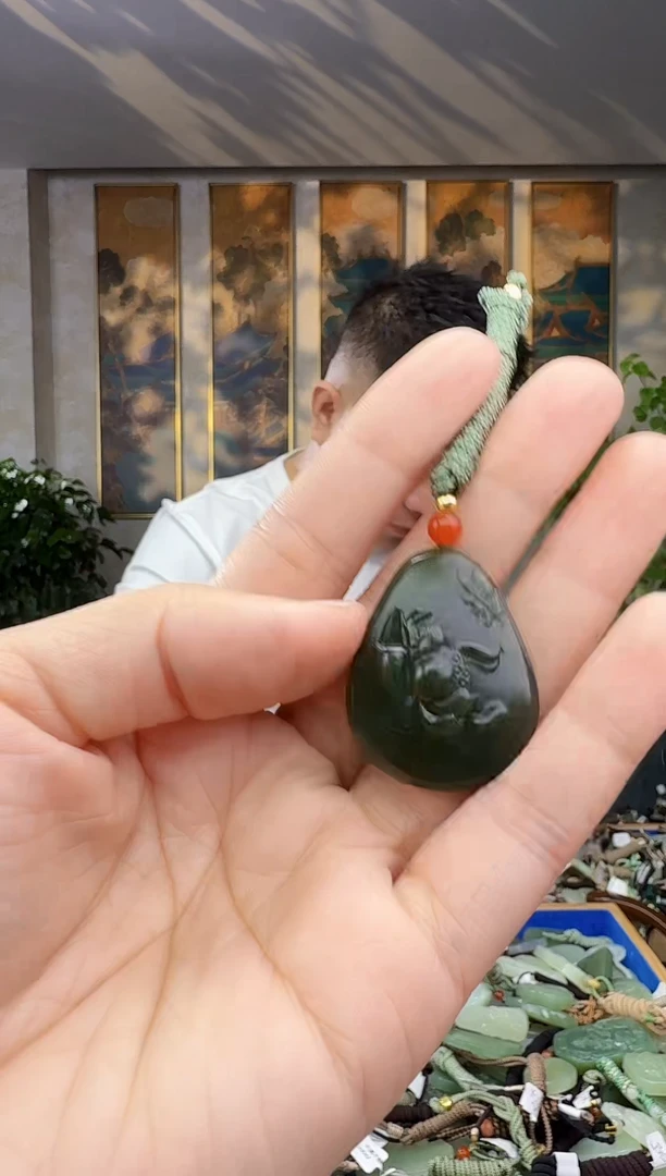 未镶嵌和田玉挂件拍一发一