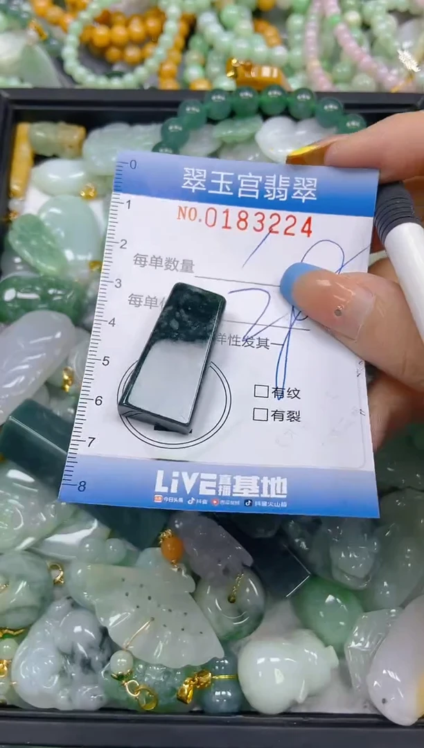 翡翠未镶嵌颈饰闪购0183224