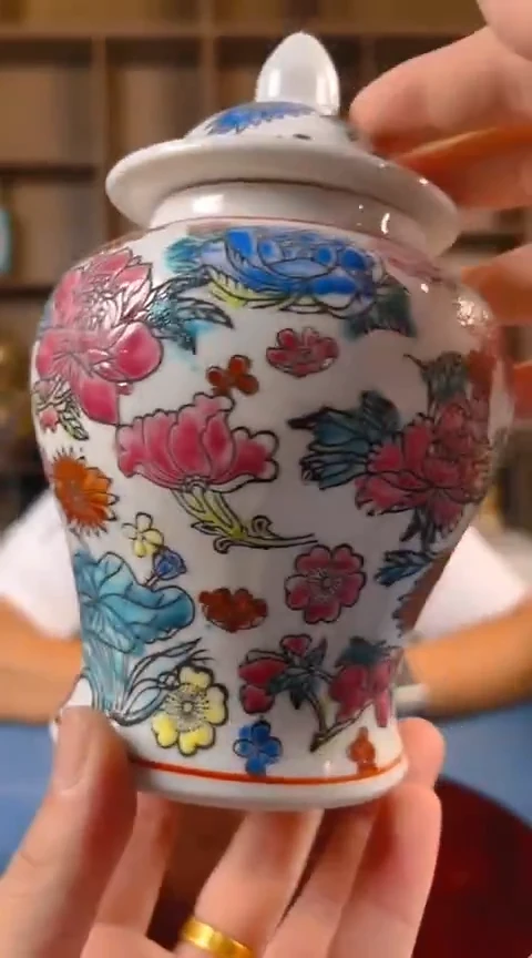 摆件景德镇陶瓷青花摆件27