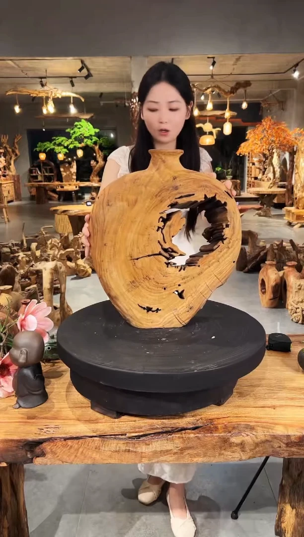 木陶源世家艺术摆件