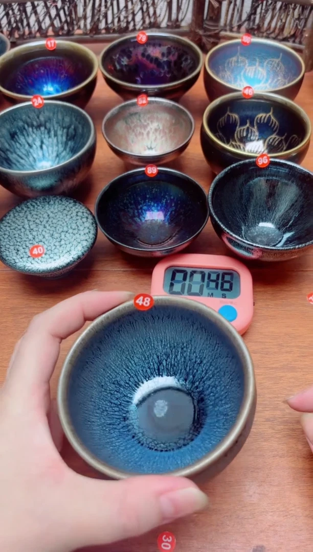 茶盏F**狼48号建盏工匠茶器