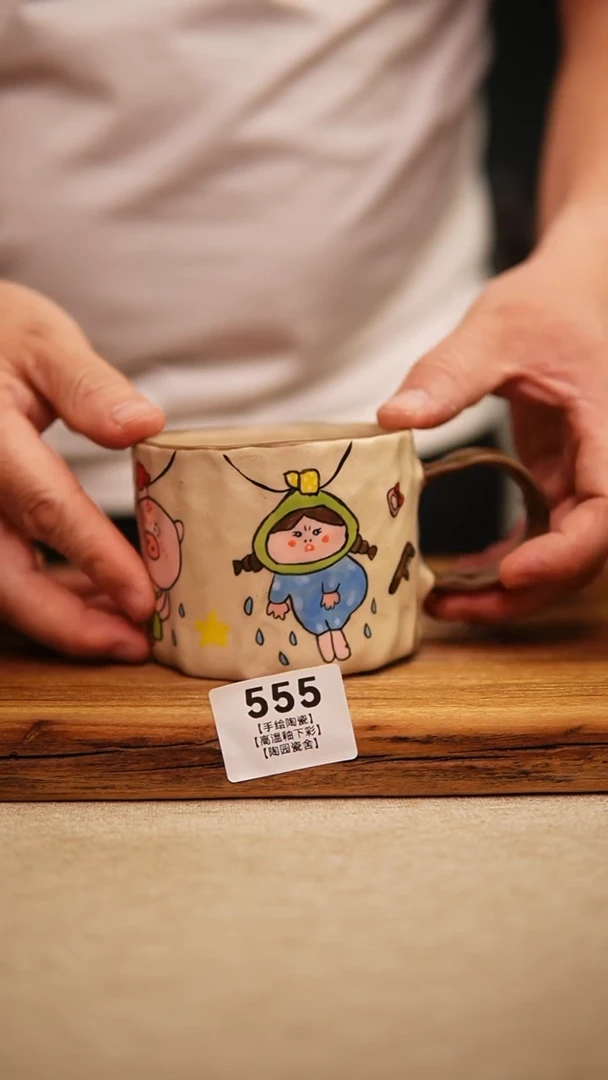 @@陶园瓷舍@@纯手工手绘@高温釉下彩