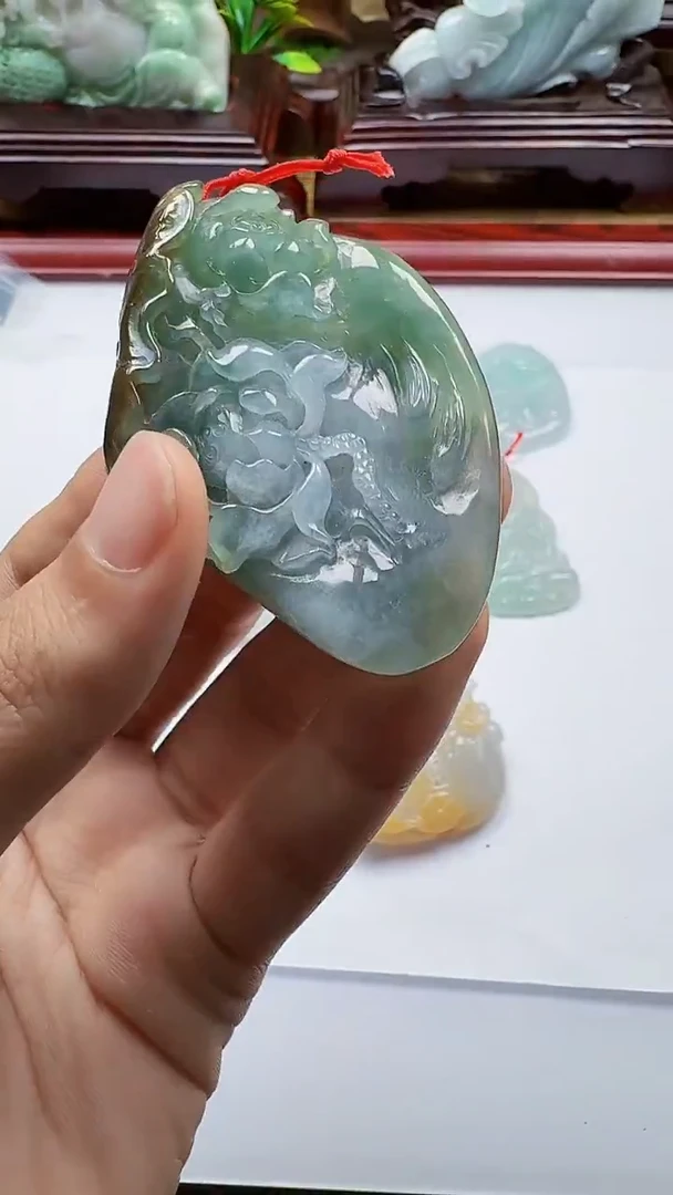 吊坠(不含链)未镶嵌翡翠1