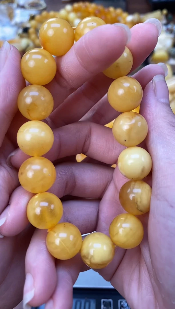 裸石琥珀未镶嵌天然琥珀蜜蜡