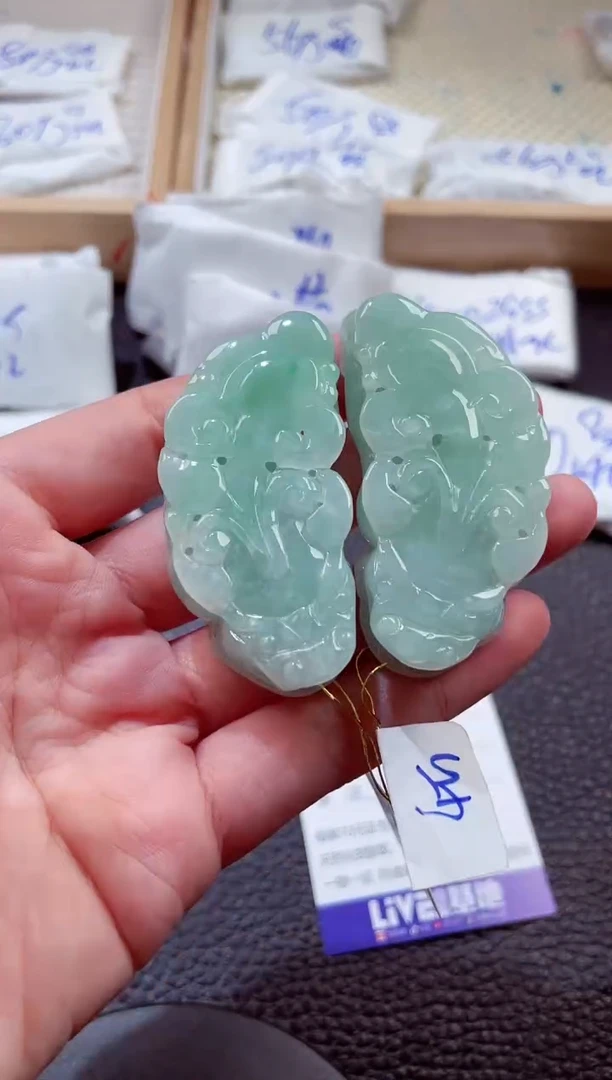 翡翠未镶嵌颈饰00001061